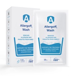 Allergoff Wash - aditiv pentru neutralizarea alergenilor - 6 plicuri x 20ml